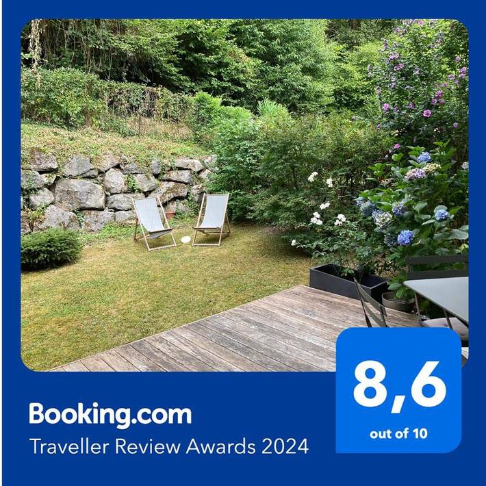 Appartement de vacances pour 2 personnes, avec Terrasse et Jardin à Ustaritz