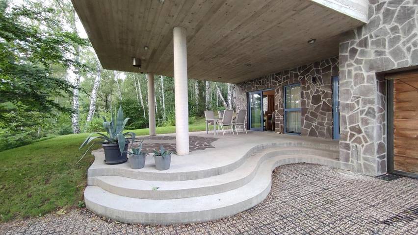 Apartament wakacyjny dla 4 osób, z Taras i Ogród oraz Widok w Náchod