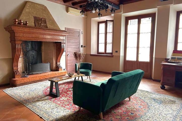 Ferienhaus für 14 Personen, mit Balkon