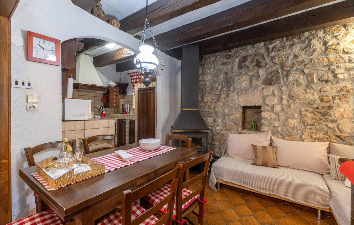 Dom dla 6 osób z taras in Dramalj, Żupania primorsko-gorska