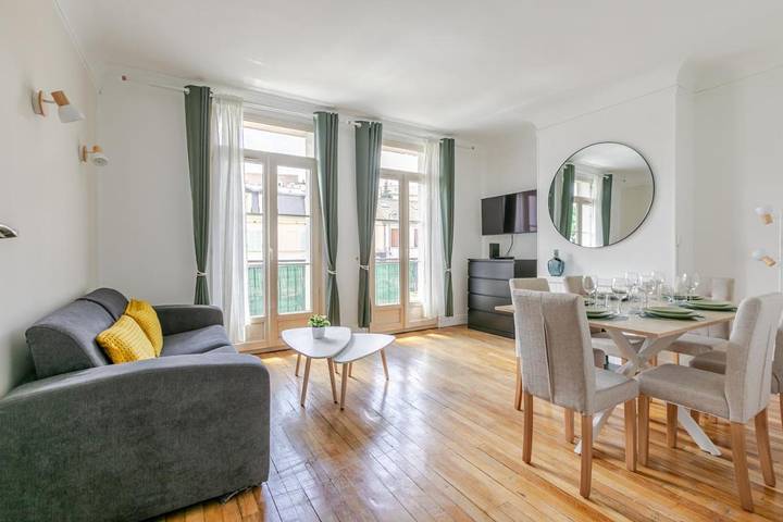Apartamento de vacaciones para 6 personas, con balcón - 1