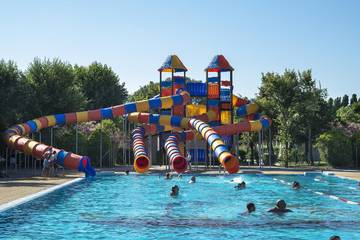 Ferienpark für 5 Personen, mit Garten und Pool, kinderfreundlich in Venetien