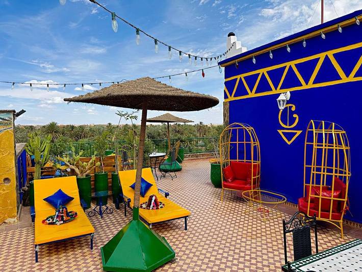 Maison d’hôte pour 3 personnes, avec jardin et vue, adapté aux familles à Ouarzazate - 2