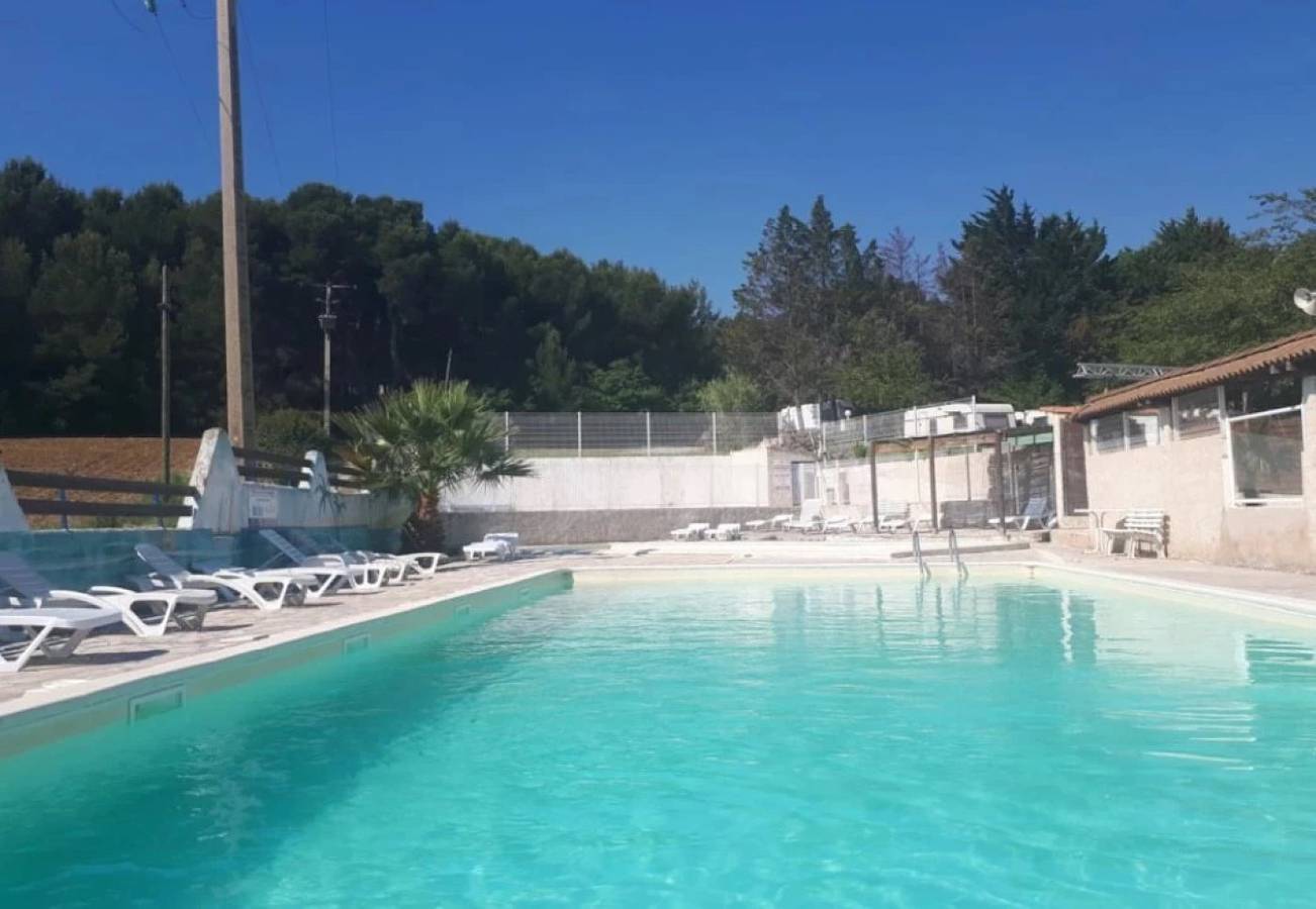 Camping 3 étoiles - Piscine - ccaf0e0 in Villeveyrac, Côte d'Améthyste