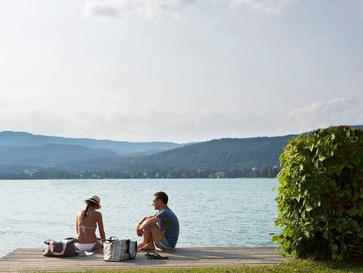 Hotel für 2 Personen, mit Garten und Seeblick, mit Haustier am Wörthersee - 2