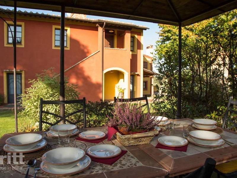 Tritt — Schöne Ferienwohnung mit Restaurant in der Nähe von Pisa für 8 Personen in Lari, Casciana Terme Lari