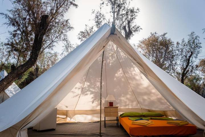 Camping für 2 Personen, mit Garten, mit Haustier auf Kreta - 4