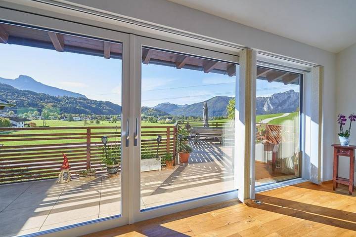 Ferienwohnung für 5 Personen, mit Balkon und Ausblick