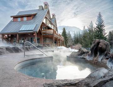 Hôtel pour 2 personnes, avec jacuzzi ainsi que terrasse et sauna, animaux acceptés dans Canada