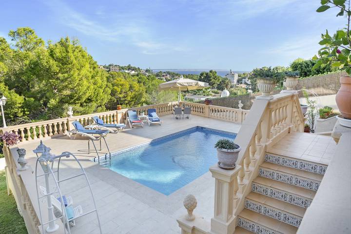 Ferienhaus für 6 Personen, mit Balkon und Terrasse sowie Garten in Portals Nous - 4