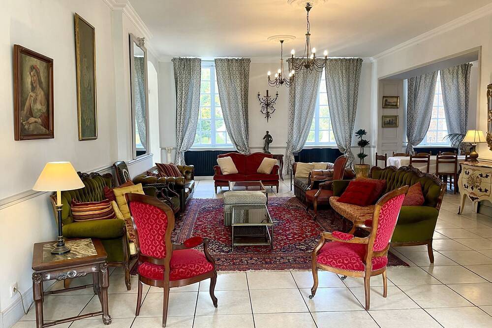 Grand gîte dans un château à la campagne pour 28 personnes - Normandie in Saint-François-en-Terre-de-Caux, Région du Havre