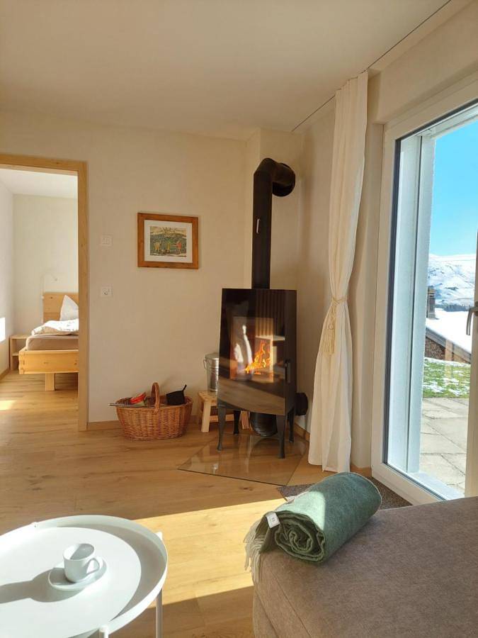 Ferienwohnung für 4 Personen, mit Ausblick und Garten sowie Pool in Safiental - 4