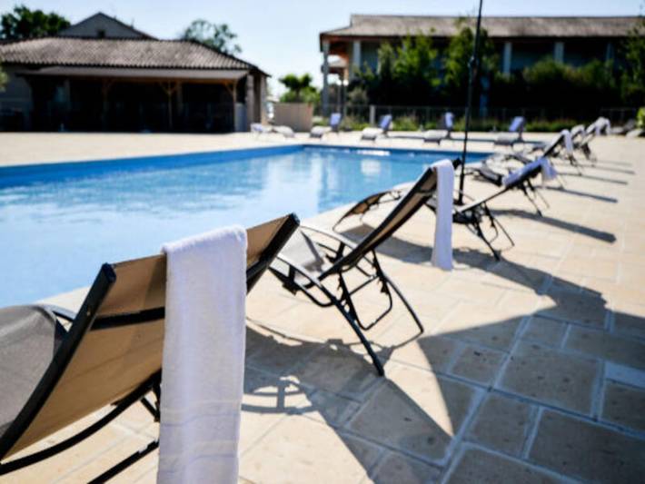 Gîte pour 2 personnes, avec balcon et piscine, animaux acceptés à Azille - 2