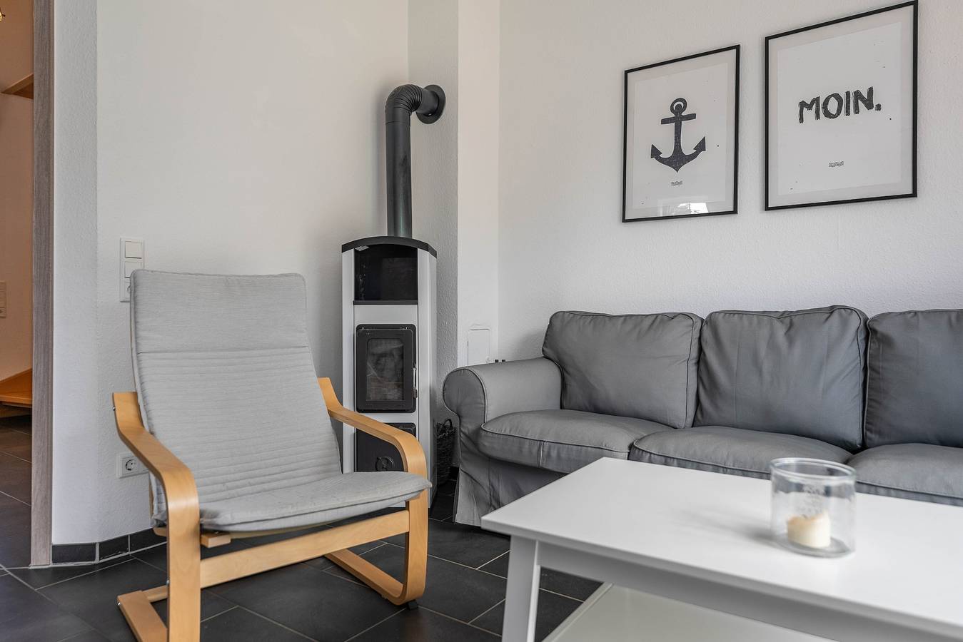 Ferienhaus 'Haus Am Dorfteich D Mit Spielplatz' mit privater Terrasse, Gemeinschaftsgarten und Wlan in Westfehmarn, Fehmarn