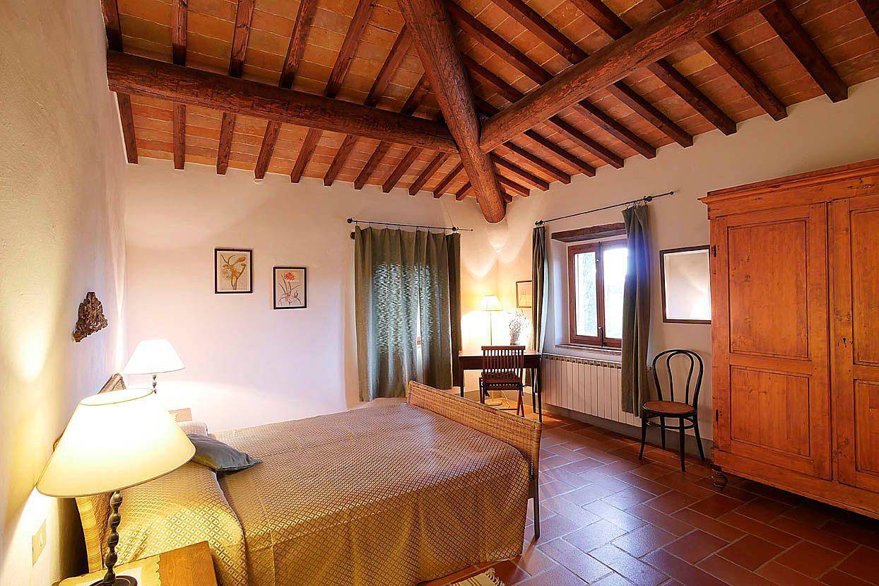 Agriturismo toscano Erta con piscina in San Casciano in Val di Pesa, Chianti