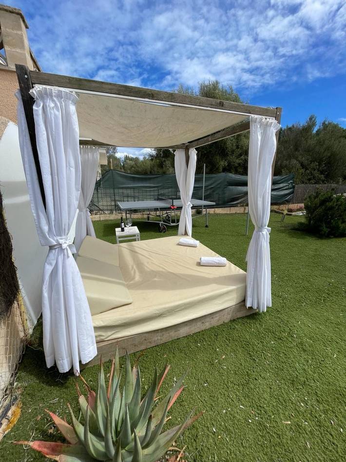 Sestanyol - Strandhaus mit Whirlpool und in Strandnähe. Perfekt für Paare. Wifi gratis. in Colònia de Sant Pere, Artà
