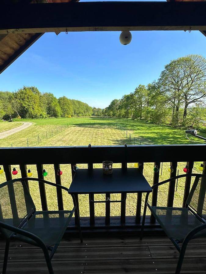 Location de vacances pour 4 personnes, avec Balcon et Terrasse ainsi que Jardin et Vue à Larchamp