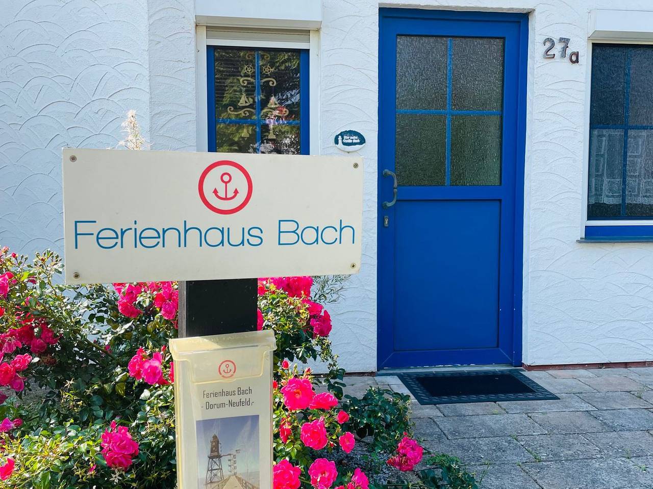 Ferienhaus "Bach", 400m zum Meer, Hunde willkommen, max. 6 Personen, Ferienpark in Dorum-Neufeld, Dorum