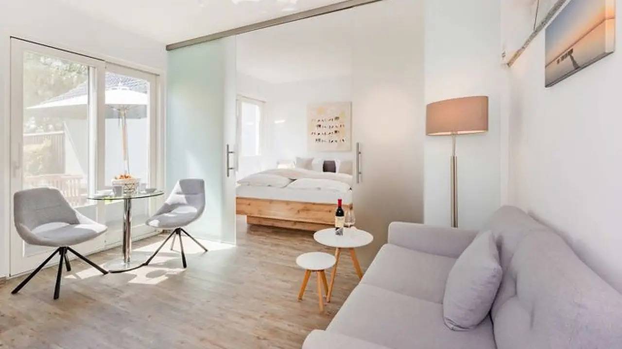 Cały apartament wypoczynkowy, Apartament wakacyjny dla 2 osób z taras in Kamminker Strand, Kamminke