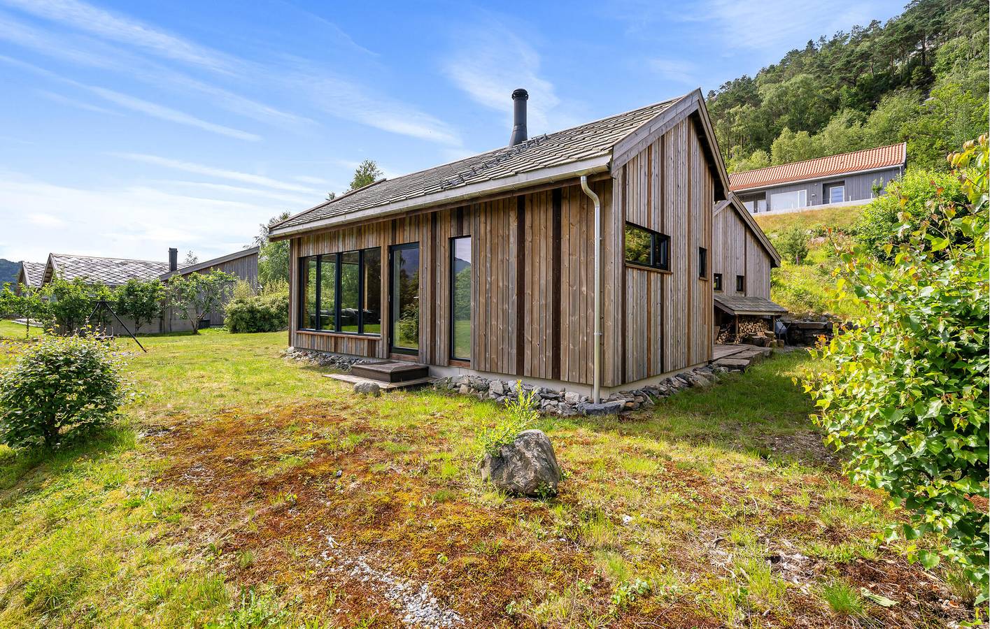 Ferienhaus für 12 Personen mit Terrasse in Hjelmeland