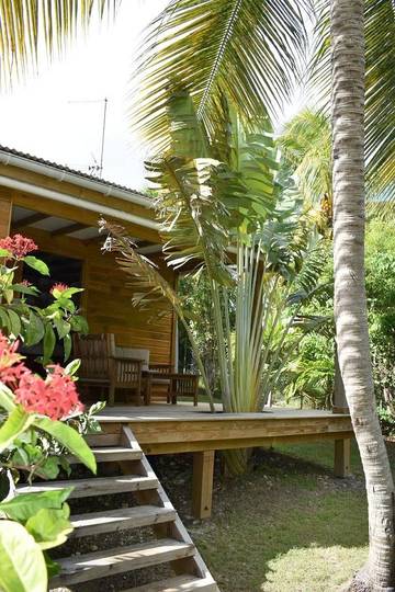 Gîte pour 2 personnes, avec jardin et vue dans Golf international de Saint François