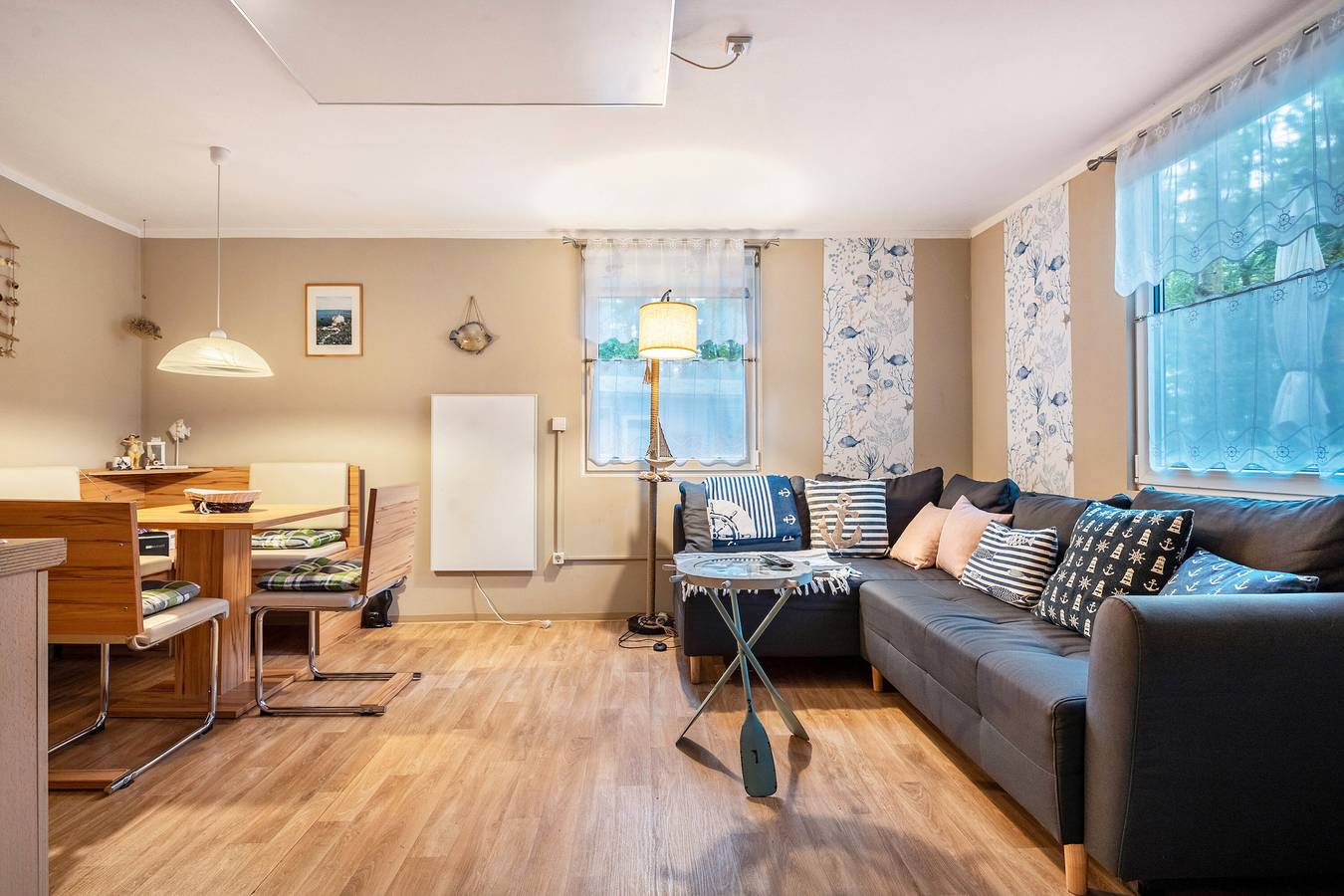 Ferienhaus 'Ferienhaus Rosi' mit privater Terrasse, Gemeinschaftsgarten und Wi-Fi in Bakenberg, Dranske