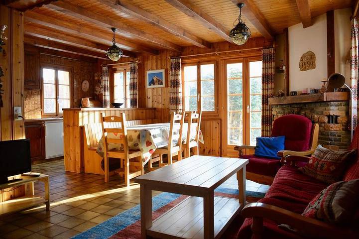 Chalet pour 8 personnes, animaux acceptés - 1