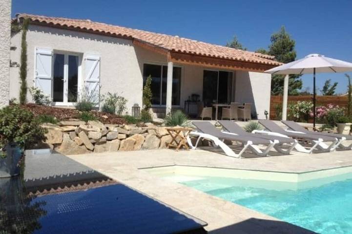 Location de vacances pour 6 personnes, avec jardin, animaux acceptés à Pouzols-Minervois