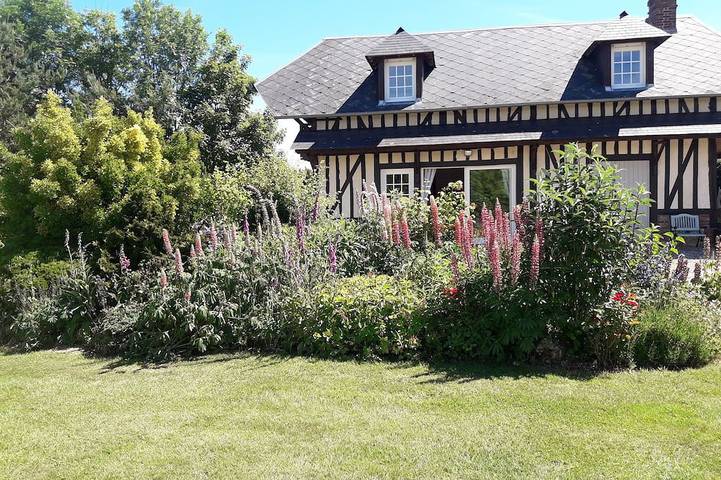 Gîte pour 4 personnes, avec Balcon ainsi que Terrasse et Jardin