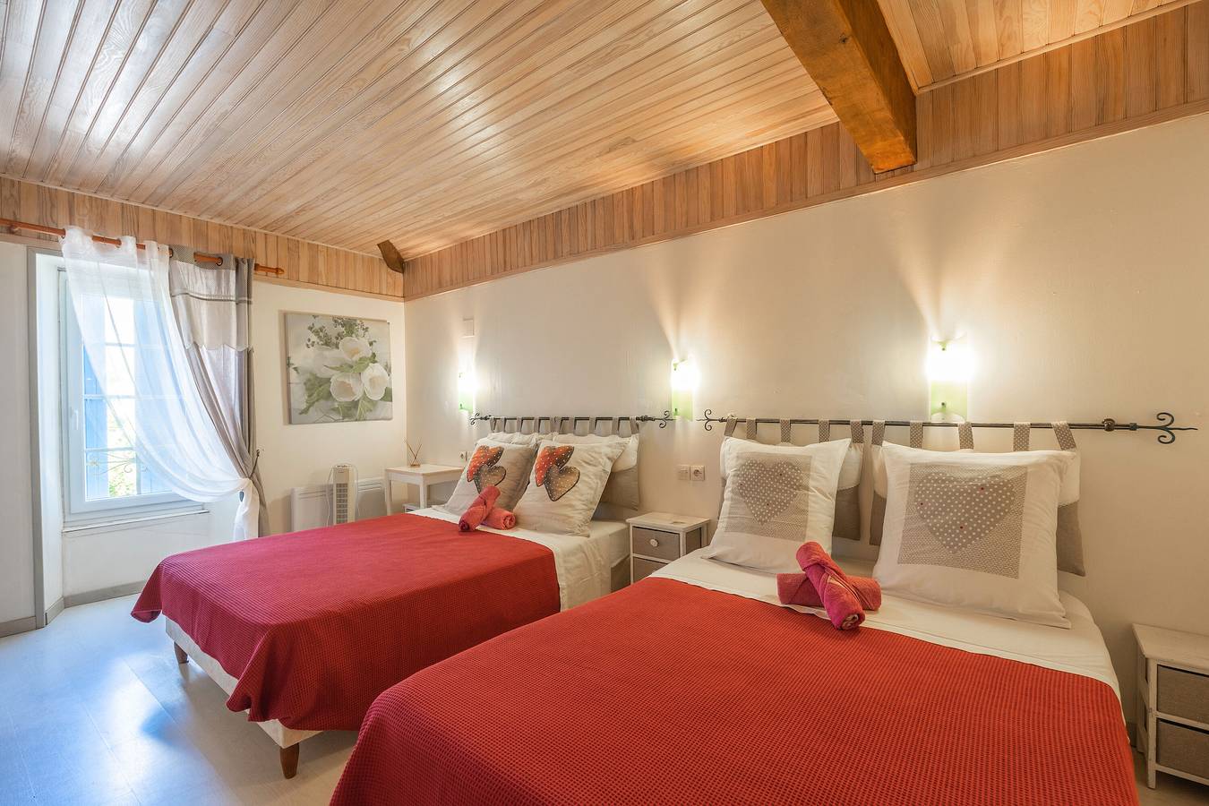 Gästezimmer 'Coup De Cœur' mit geteilter Terrasse, privatem Garten und Wlan in Marennes, Côte de Beauté