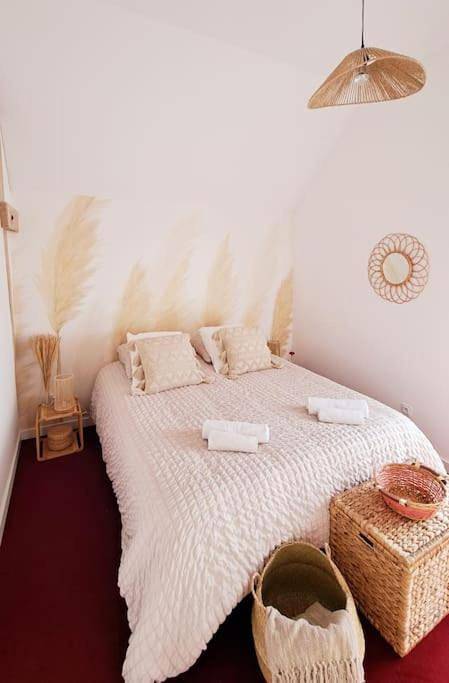 Gîte pour 4 personnes, avec jardin et vue à Draché