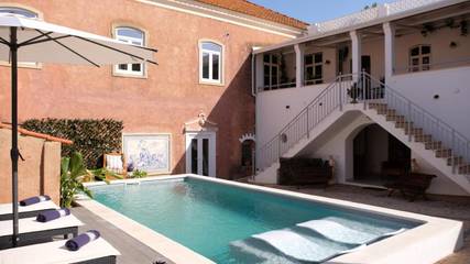 Casa rural para 10 personas, con piscina y jardín en Silves