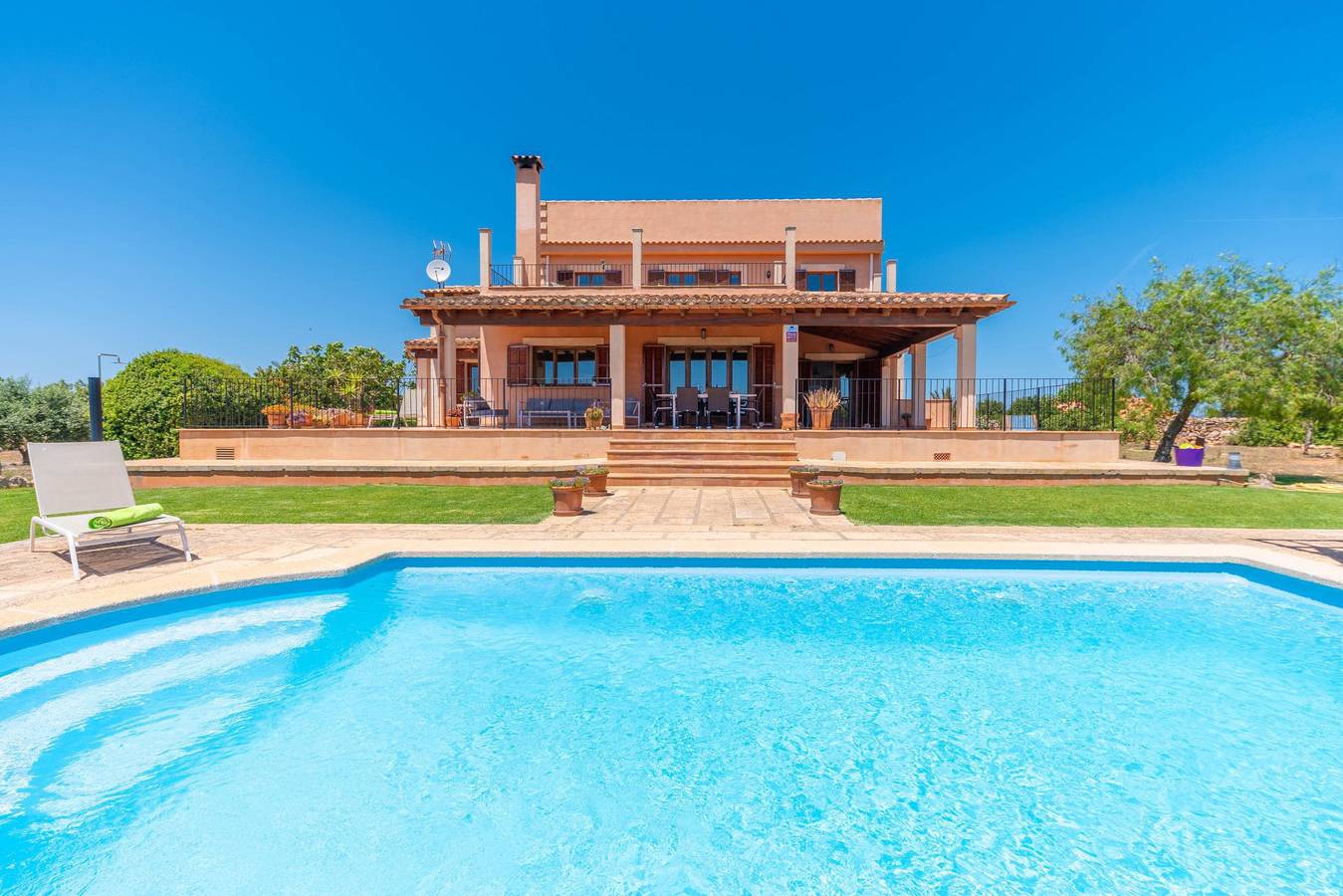 Finca Can Guillem Boquet - Villa mit privatem Pool und kostenlosem Wifi in Porto Cristo in S'Illot Cala Morlanda, Manacor
