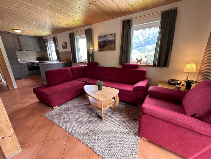 Ferienhaus für 6 Personen, mit Balkon und Garten sowie Sauna in Annaberg-Lungötz - 3