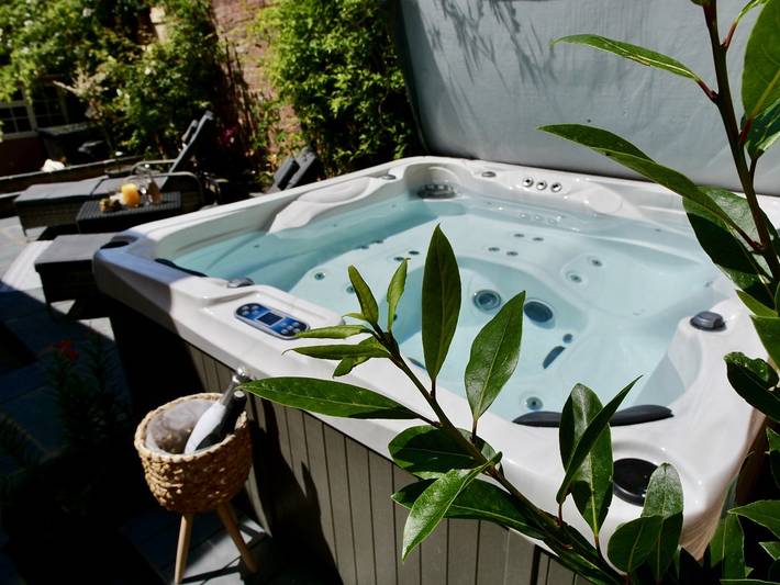 Studio für 2 Personen, mit Terrasse und Whirlpool sowie Garten, kinderfreundlich - 1