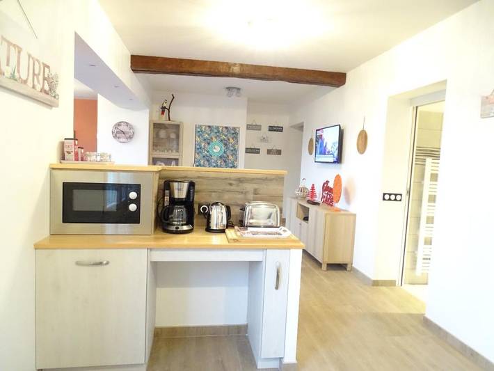 Gîte pour 4 personnes, avec vue et jardin, animaux acceptés dans Plage Du Mesnil Val Criel Sur Mer - 4