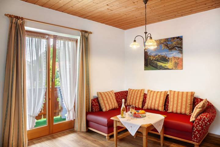 Ferienwohnung für 2 Personen, mit Balkon am Eibsee - 3