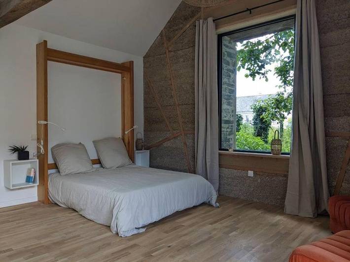 Maison d’hôte pour 3 personnes, avec Jardin et Vue à Moisdon-la-Rivière