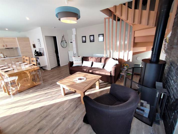 Gîte pour 4 personnes, avec jardin et terrasse