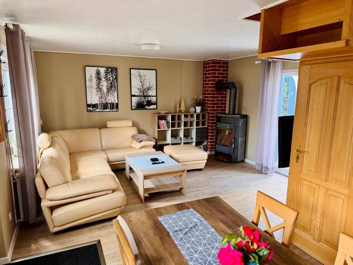 Ferienhaus für 4 Personen, mit Terrasse und Garten