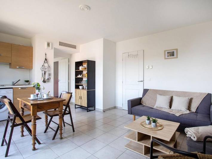 Gîte pour 3 personnes, avec Balcon dans Office de Tourisme de Cagnes sur Mer - 3