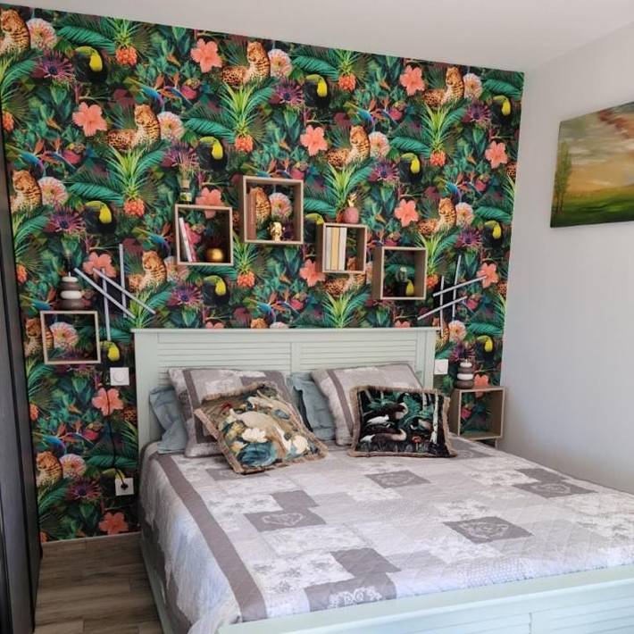 Chambre d’hôte pour 2 personnes, avec jardin ainsi que piscine et vue