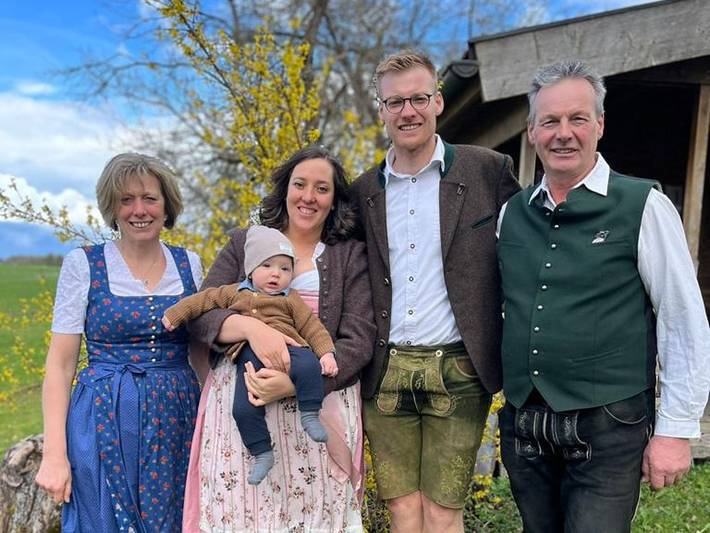 Bauernhof für 8 Personen, mit Pool und Sauna sowie Garten in Schwaben - 2