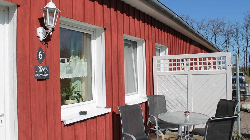 Ferienwohnung für 4 Personen, mit Terrasse und Garten, mit Haustier auf der Halbinsel Wittow
