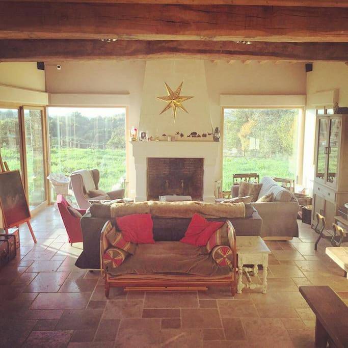 Location de vacances pour 6 personnes, avec vue ainsi que jardin et terrasse, animaux acceptés à Les Authieux-sur-Calonne - 2