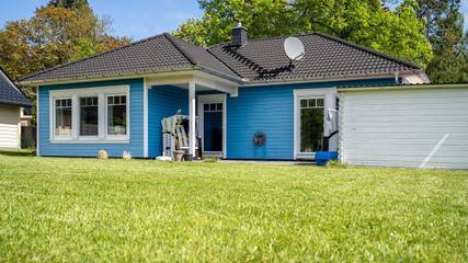 Ferienhaus für 4 Personen, mit Whirlpool und Sauna sowie Garten an der Müritz