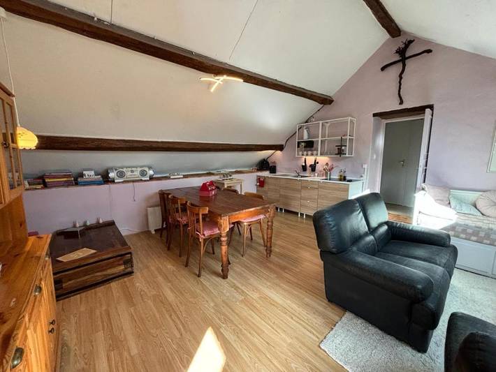 Gîte pour 6 personnes, avec piscine ainsi que vue et jardin, animaux acceptés à Corancy - 4