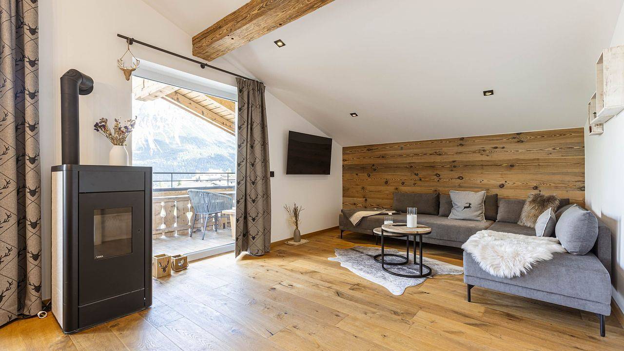 Ganze Ferienwohnung, Ferienwohnung für 5 Personen (86 m²) in Lermoos in Lermoos, Ammergauer Alpen (Österreich)