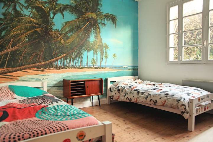 Villa Suzanne terrasse et véranda proche plage in Longeville-sur-Mer, Vendée