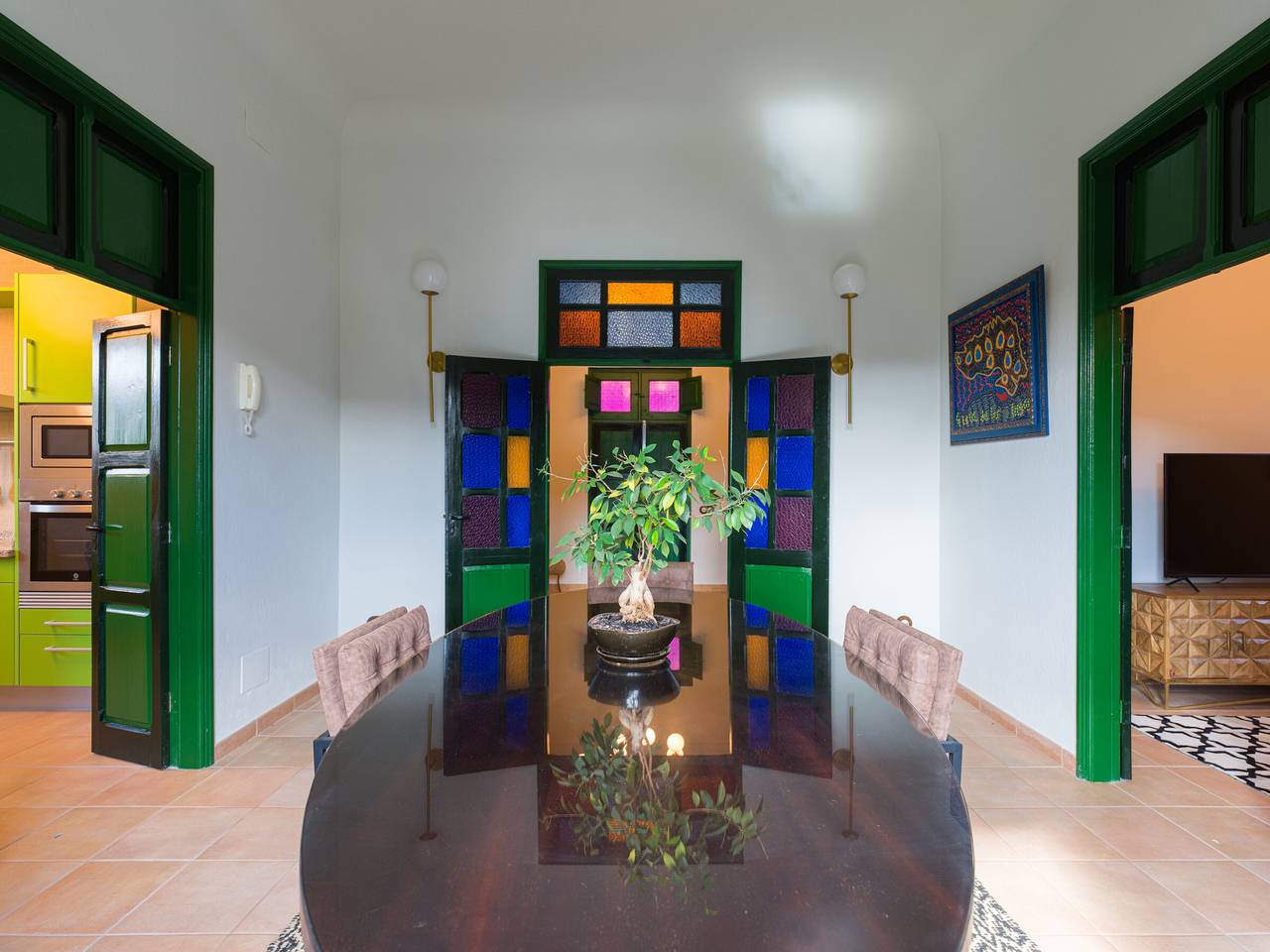 Casa rural, vista montaña - 4 pers. in Telde, Gran Canaria Este